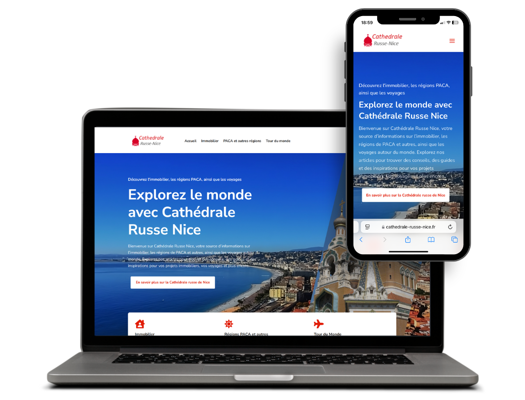 cathedrale-russe-nice.fr - refonte de site